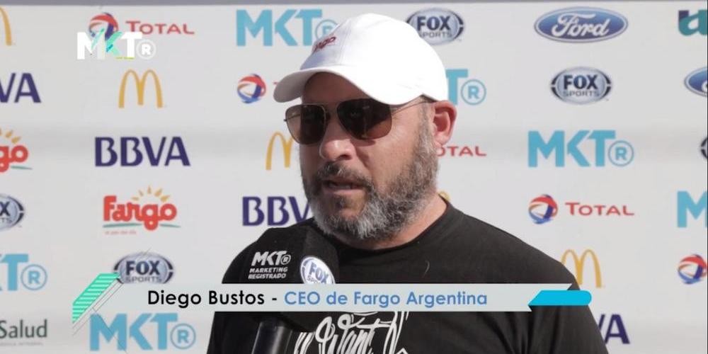Diego Bustos, Fargo: &ldquo;Nuestra expectativa es superar lo del a&ntilde;o pasado y posicionar la marca como parte del deporte&rdquo;