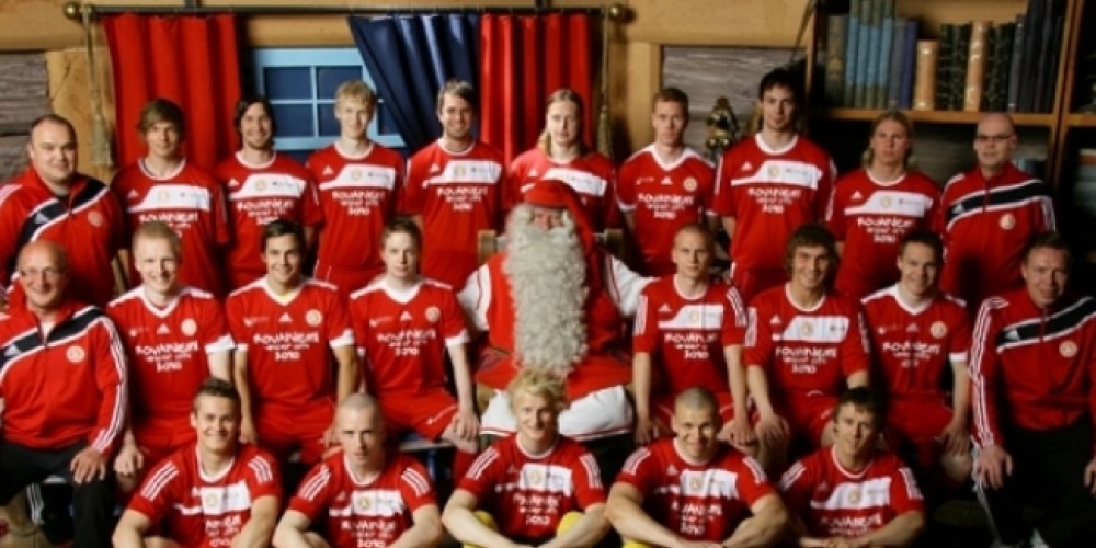 FC Santa Claus: el equipo finland&eacute;s que homenajea al personaje navide&ntilde;o