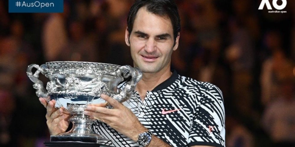 Federer super&oacute; los 100 millones de d&oacute;lares en el circuito ATP