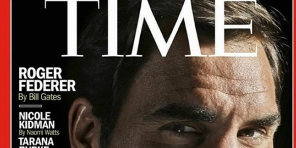 Roger Federer es elegido como el personaje m&aacute;s influyente del mundo seg&uacute;n la revista Time