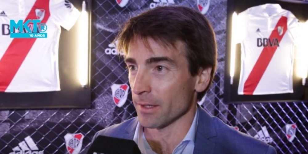 Fernando Colombo, adidas: "Es un orgullo trabajar con River desde hace 35 años"