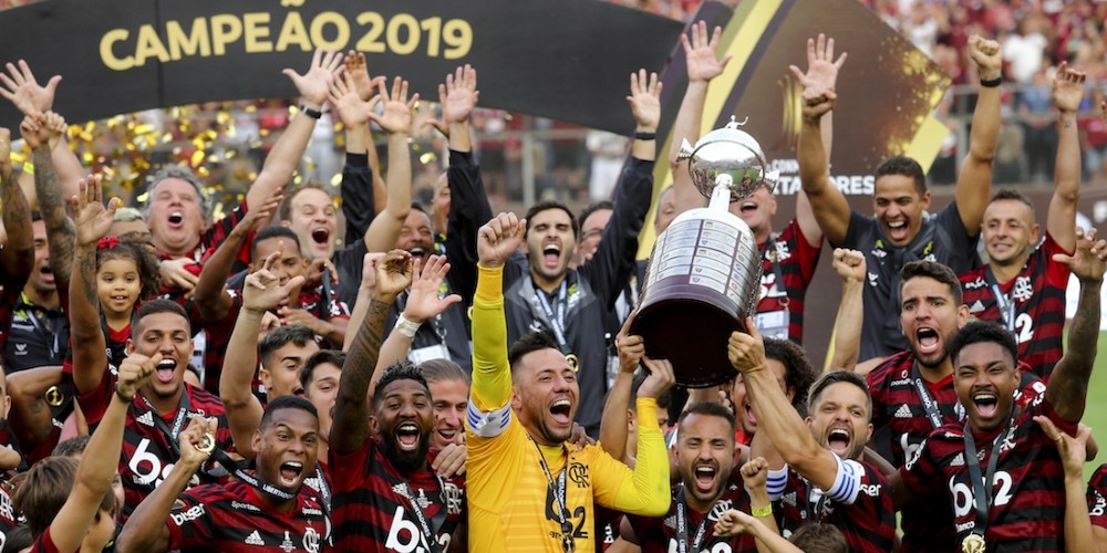 La nueva activaci&oacute;n del Flamengo para conocer el trofeo de la Libertadores