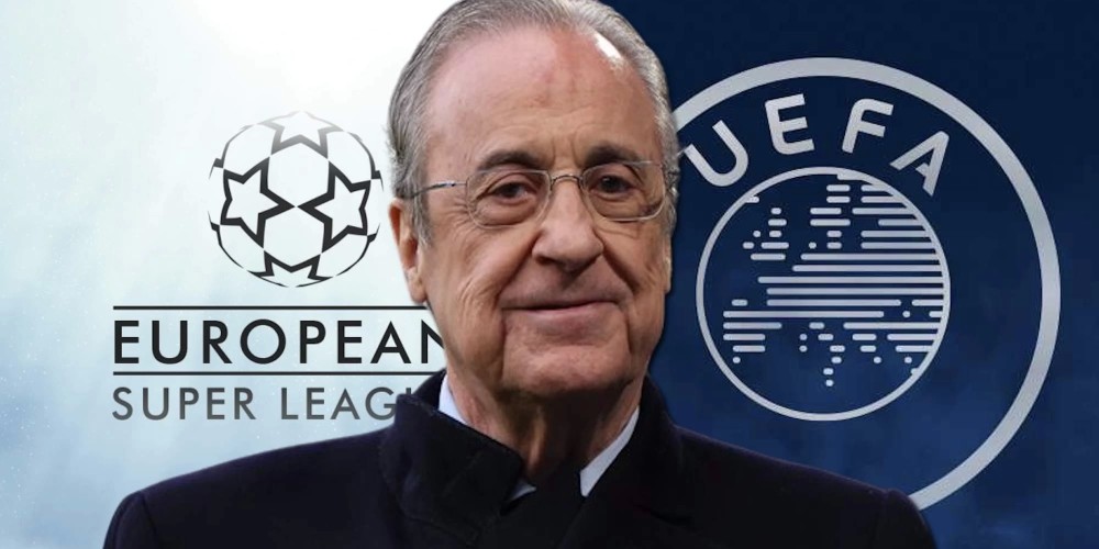 Florentino Pérez prepara una reclamación millonaria contra la UEFA por la Superliga