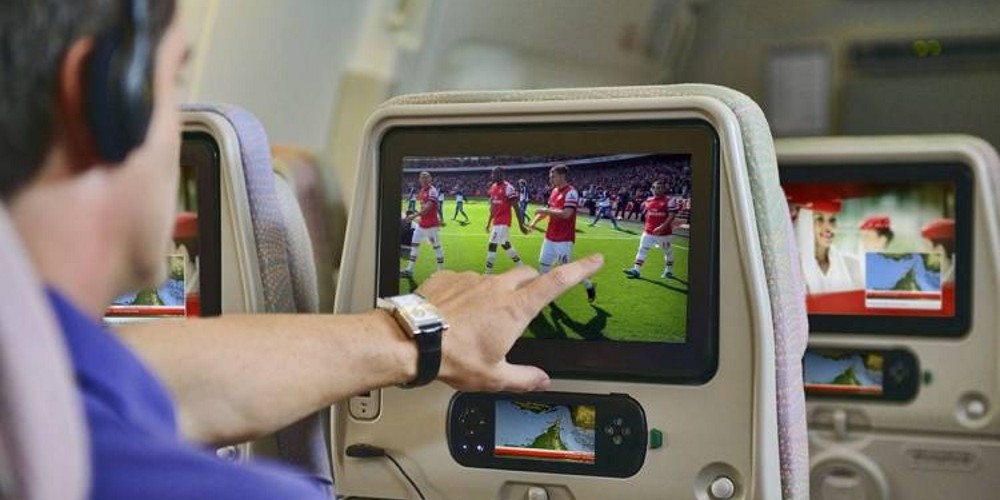 Fly Emirates transmite las finales de la UEFA desde sus vuelos