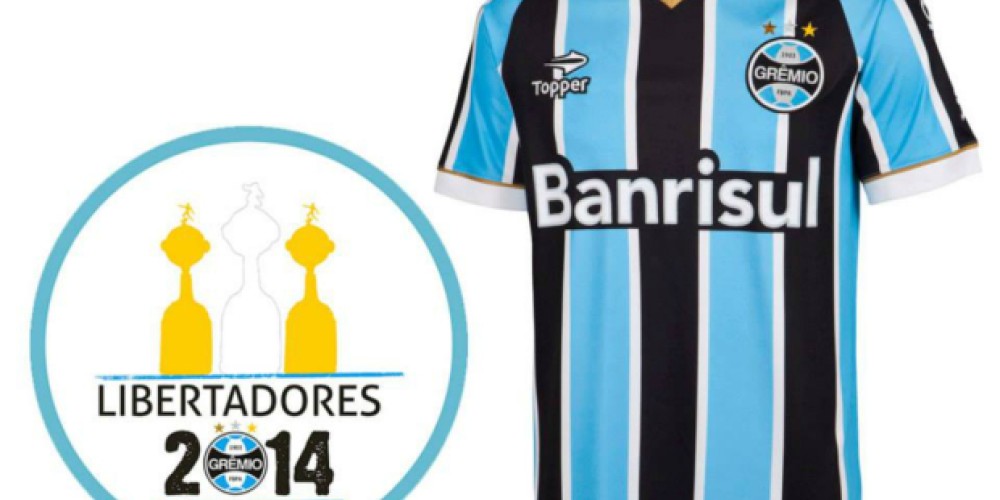 Topper lanz&oacute; una camiseta especial del Gremio para la Copa Libertadores