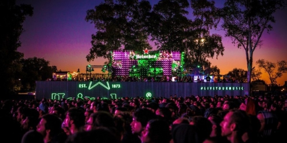 Heineken acompa&ntilde;&oacute; el regreso de Radiohead a la Argentina
