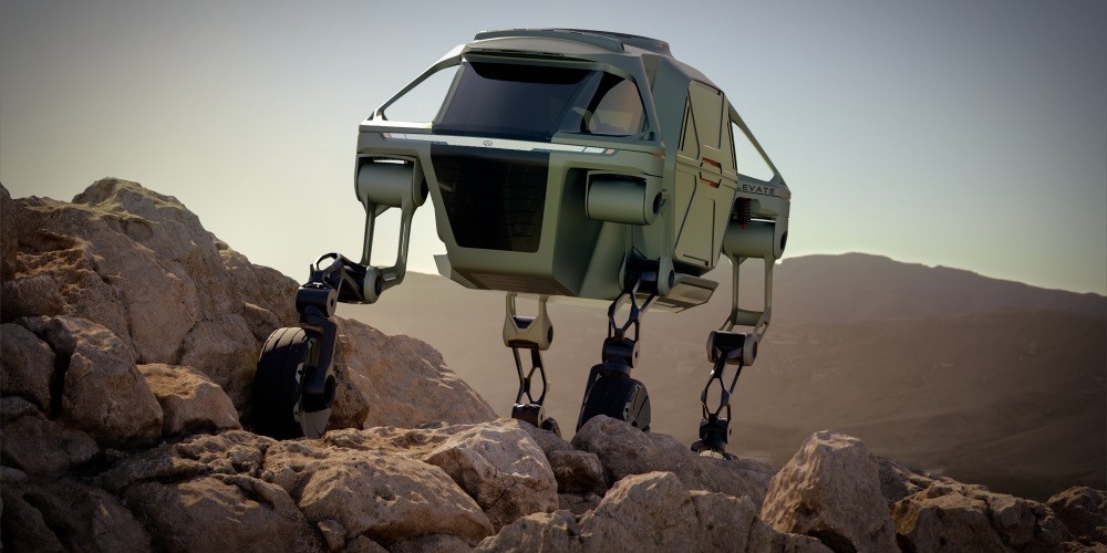 Hyundai presenta el auto-robot capaz de ayudar en un desastre natural