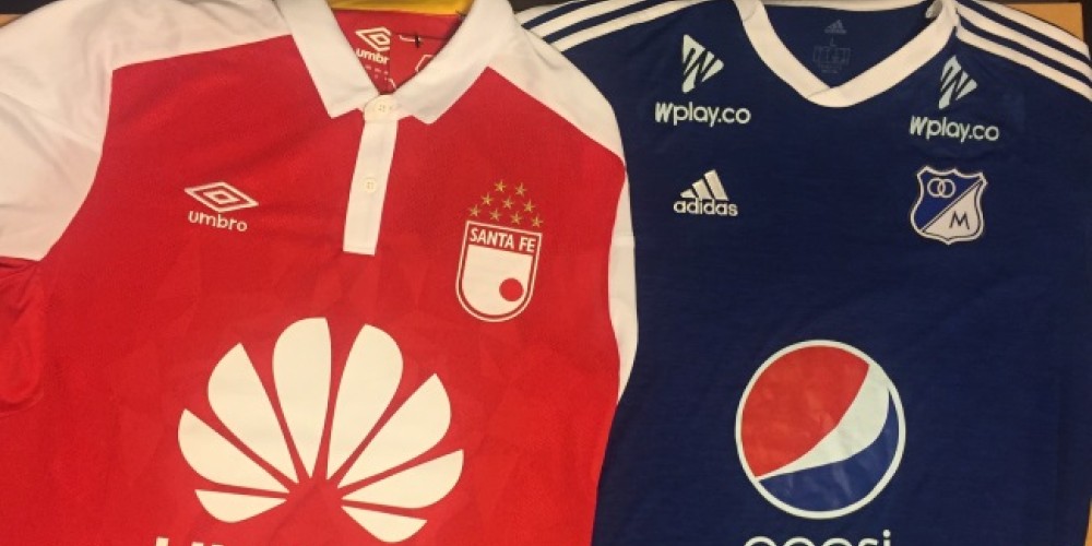 Sorteo exclusivo de camisetas Millonarios e Independiente Santa Fe