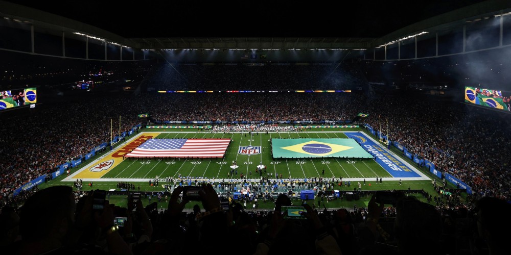 El impacto econ&oacute;mico de un nuevo partido de NFL en Brasil: m&aacute;s de 60 millones de d&oacute;lares