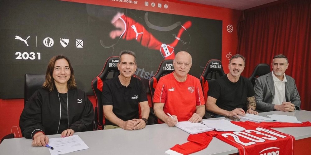 Independiente renov&oacute; con Puma: un contrato millonario hasta 2031