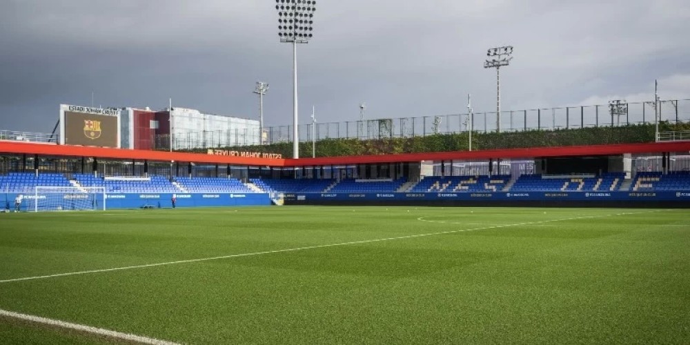 El ins&oacute;lito estadio en el que jugar&aacute; el Barcelona este fin de semana con capacidad para 6.000 personas