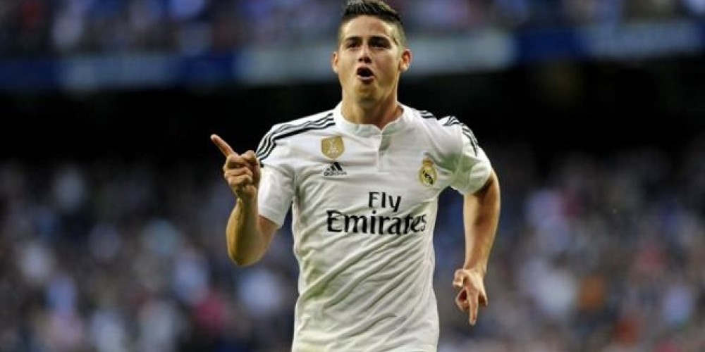 El Real Madrid perder&iacute;a millones por publicidad en Latinoam&eacute;rica si James se marcha