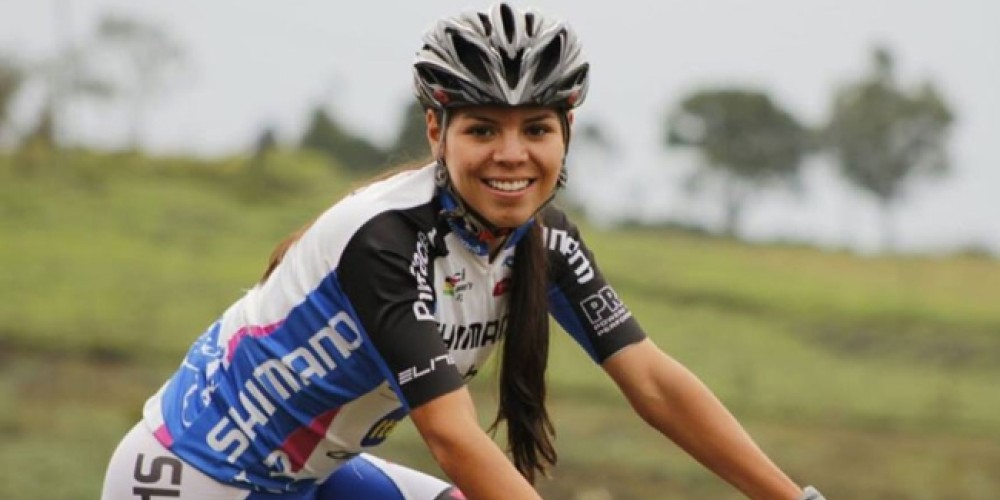Jessenia Meneses estuvo junto a los grandes del ciclismo