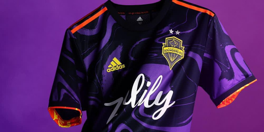 La camiseta tributo a Jimi Hendrix que present&oacute; el Seattle Sounders de la MLS