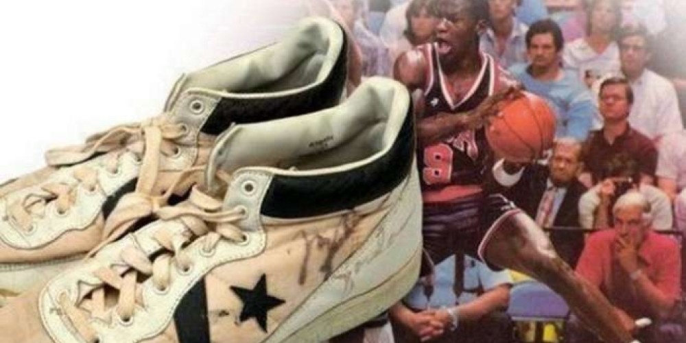 Las hist&oacute;ricas zapatillas de Michael Jordan que rompieron un r&eacute;cord por su precio al subastar