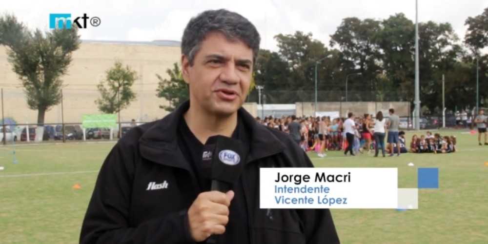 Jorge Macri: “La propuesta es acercar el deporte de élite a chicos que están formándose”