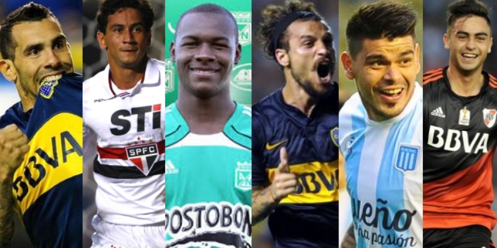 Los 15 jugadores m&aacute;s valiosos de la Copa Libertadores 2016