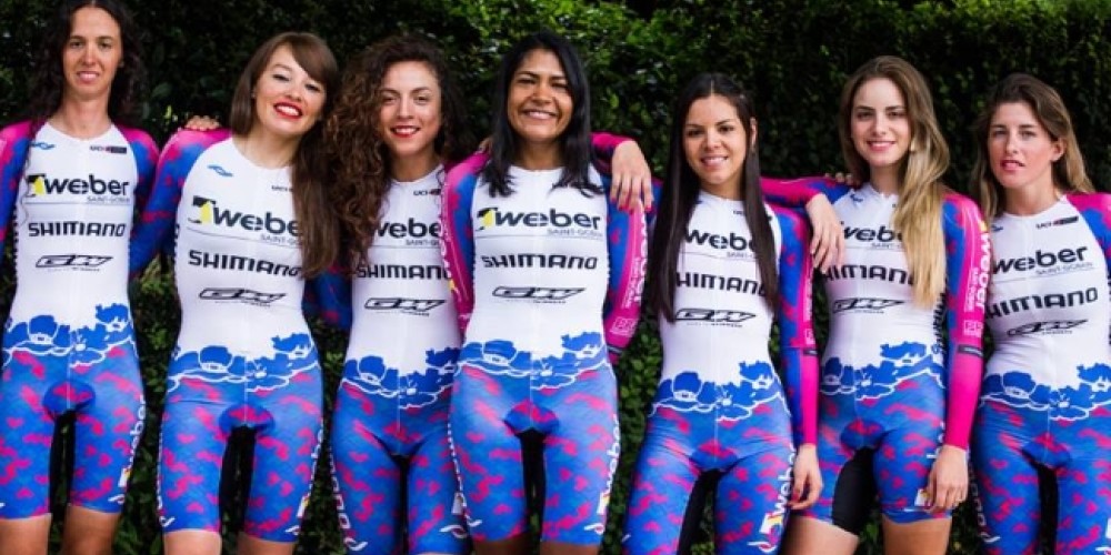 El Weber Shimano Ladies Power en lo m&aacute;s alto del ciclismo mundial