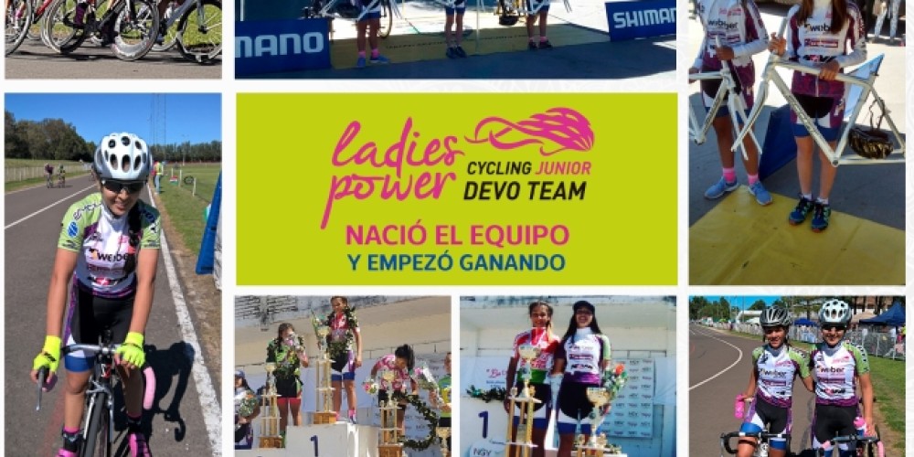 Naci&oacute; el Ladies Power Junior Cycling Devo Team