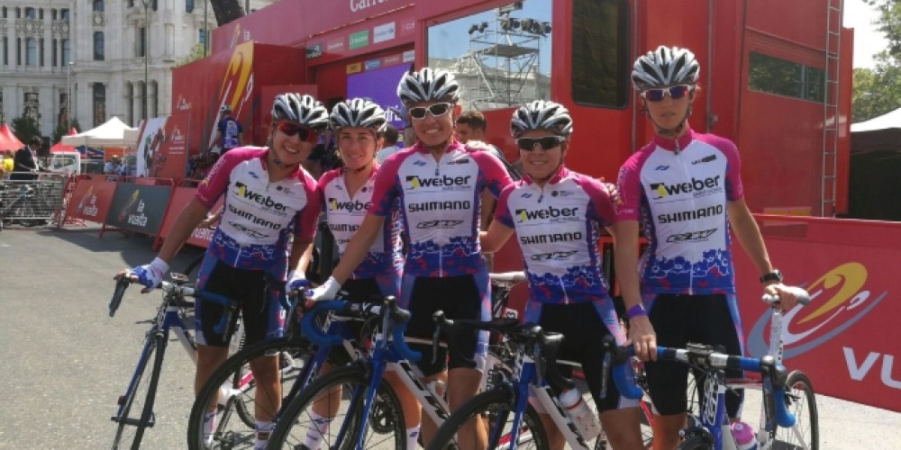 Meneses, del Ladies Power, se destac&oacute; en el Madrid Challenge by La Vuelta