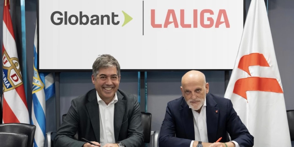LaLiga se alía con Globant para liderar la transformación digital con IA