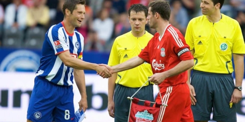 El amistoso de aniversario compartido entre el Liverpool y el Hertha Berlin