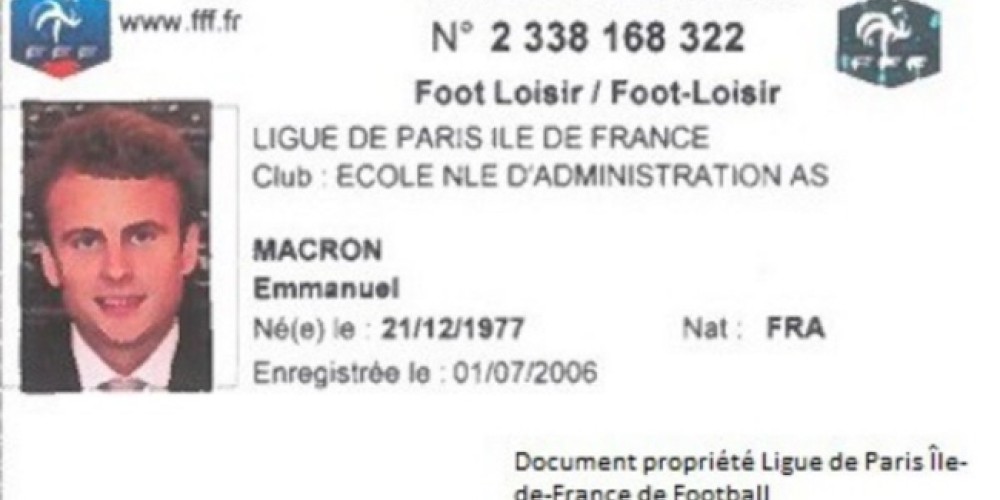 El pasado como futbolista de Emmanuel Macron, nuevo presidente de Francia