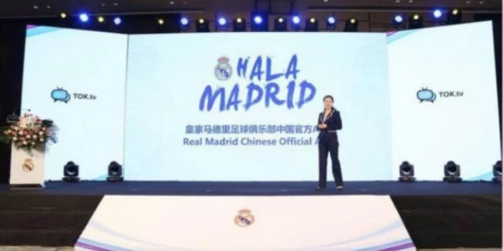 El Real Madrid present&oacute; una nueva aplicaci&oacute;n digital para el mercado chino