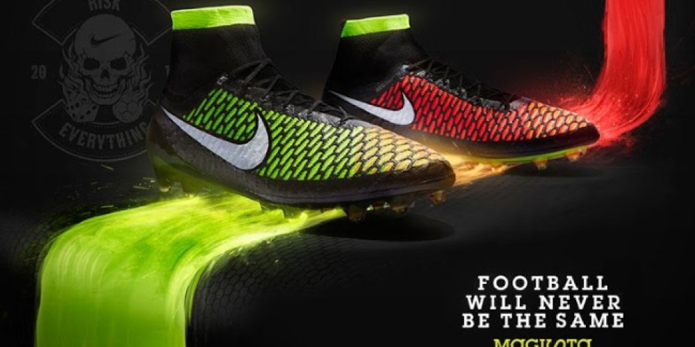 Nike revel&oacute; dos nuevos modelos de sus botines Magista