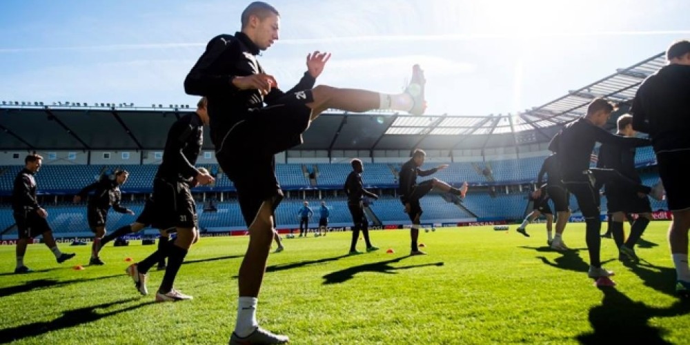 Para enfrentar al Real Madrid, el Malm&ouml; achic&oacute; su campo de juego