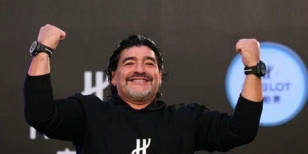 Hublot prepara un partido hist&oacute;rico entre los amigos de Maradona y los amigos de Mourinho