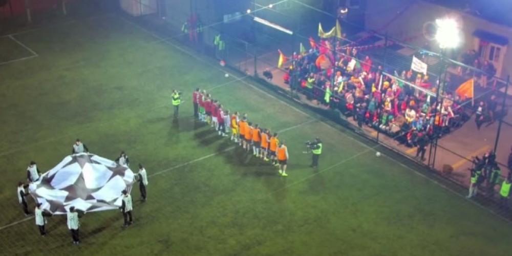 MasterCard transformó un partido entre amigos en uno de la Champions League