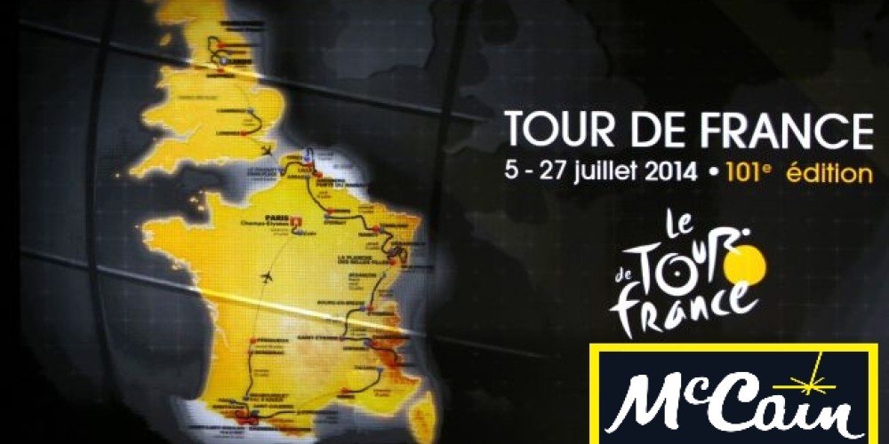 McCain patrocinar&aacute; al Tour de France 2014