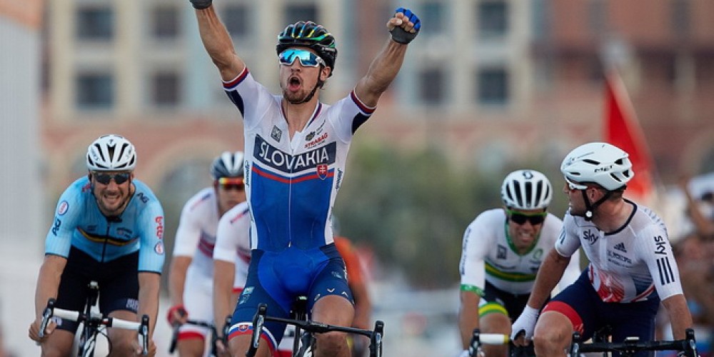 El eslovaco Peter Sagan logr&oacute; el bicampeonato en Doha