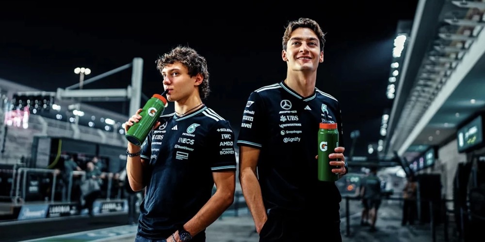 Mercedes-AMG Petronas oficializó una nueva asociación con PepsiCo