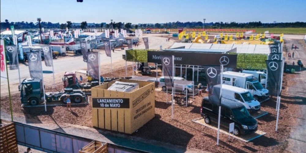 Mercedes-Benz en Expoagro 2018