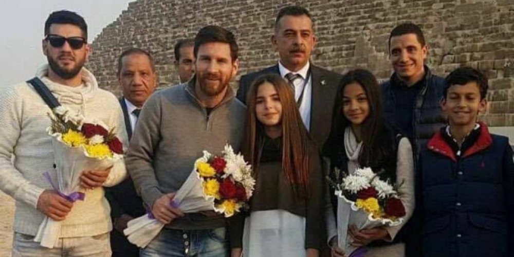 Messi ya est&aacute; en Egipto para combatir la Hepatitis C