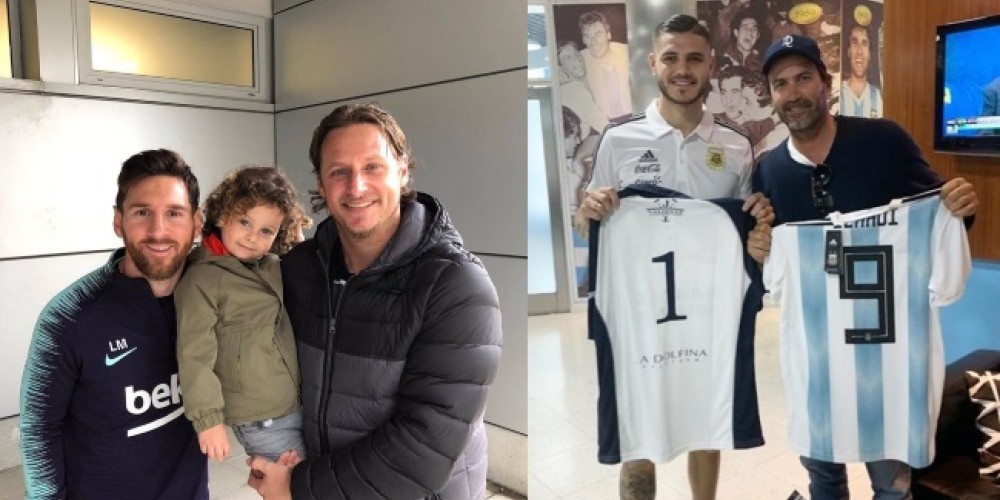 Messi con Nalbandian y Adolfo Cambiaso con Icardi &iquest;por qu&eacute; se visitan los deportistas?