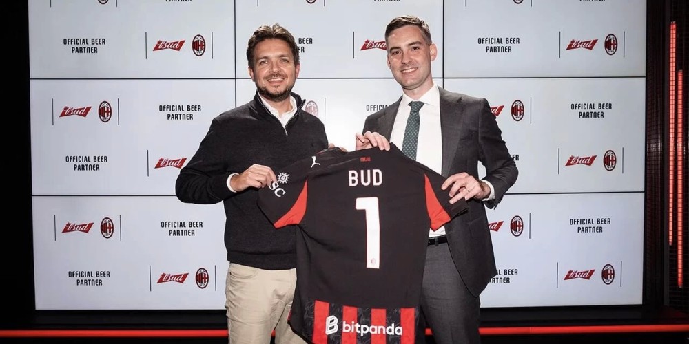 Milan sum&oacute; a un nuevo patrocinador oficial: Budweiser ser&aacute; la cerveza oficial