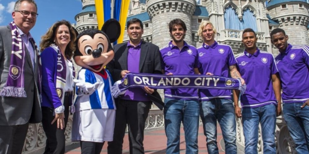 Walt Disney World ser&aacute; sponsor del Orlando City, el equipo de Kak&aacute;