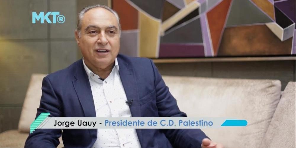 Jorge Uauy, Palestino: &ldquo;Somos un equipo modesto, intentamos hacer las cosas bien y eso nos est&aacute; dando resultados&rdquo;