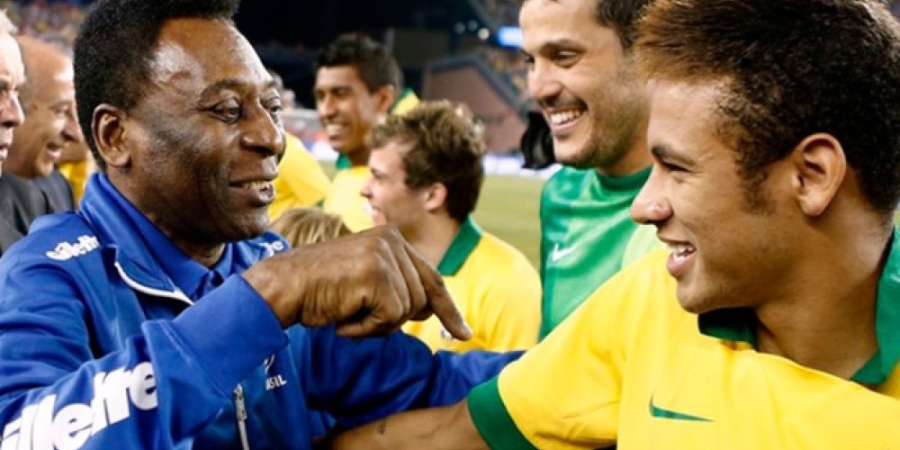 Neymar Jr. iguala un r&eacute;cord de Pel&eacute; con la selecci&oacute;n de Brasil 