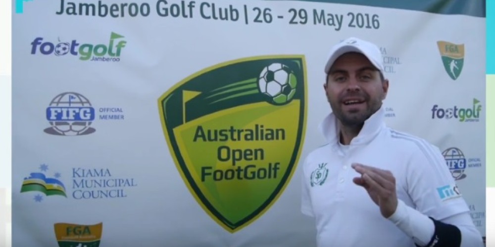 Lo mejor del Australian Open de Footgolf con Seba Pelliccioni