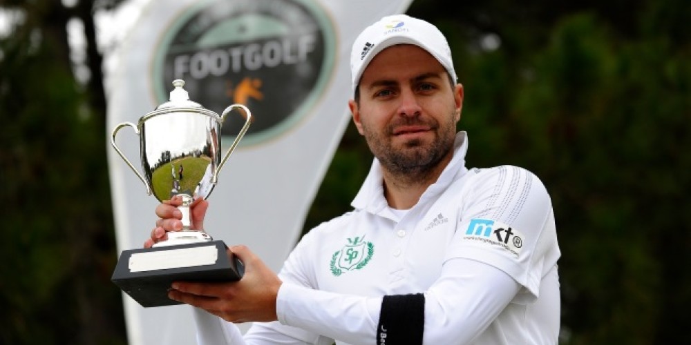 Sebastián Pelliccioni, el footgolfista Marketing Registrado