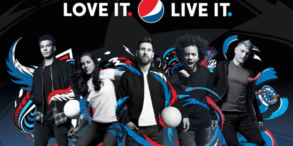 Messi, Marcelo y Carli Lloyd protagonistas del &uacute;ltimo comercial de Pepsi para la Champions