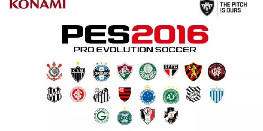 El PES 2016 tendr&aacute; 24 equipos brasile&ntilde;os licenciados