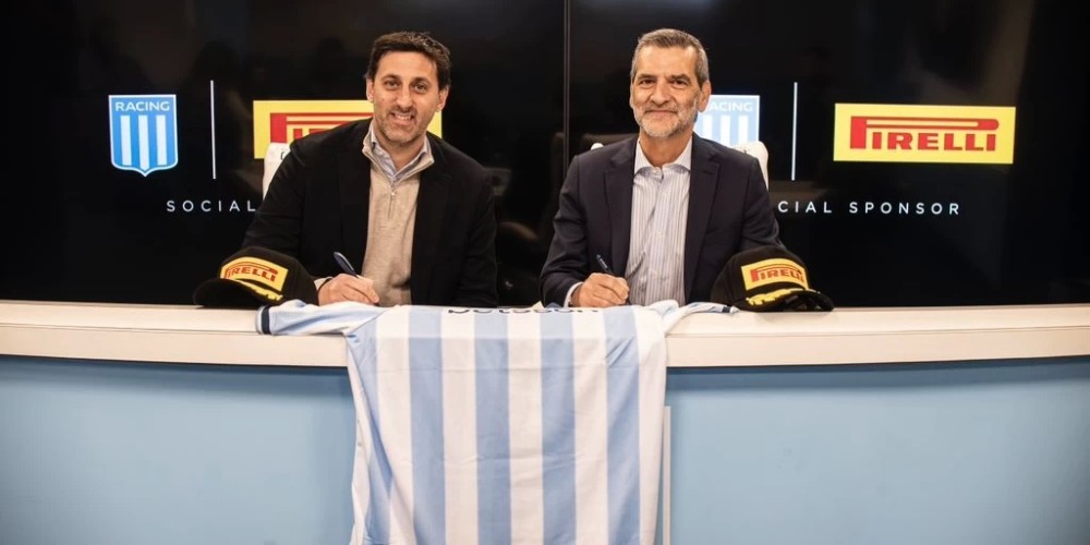 Racing Club anunci&oacute; una alianza con Pirelli para el desarrollo de la comunida