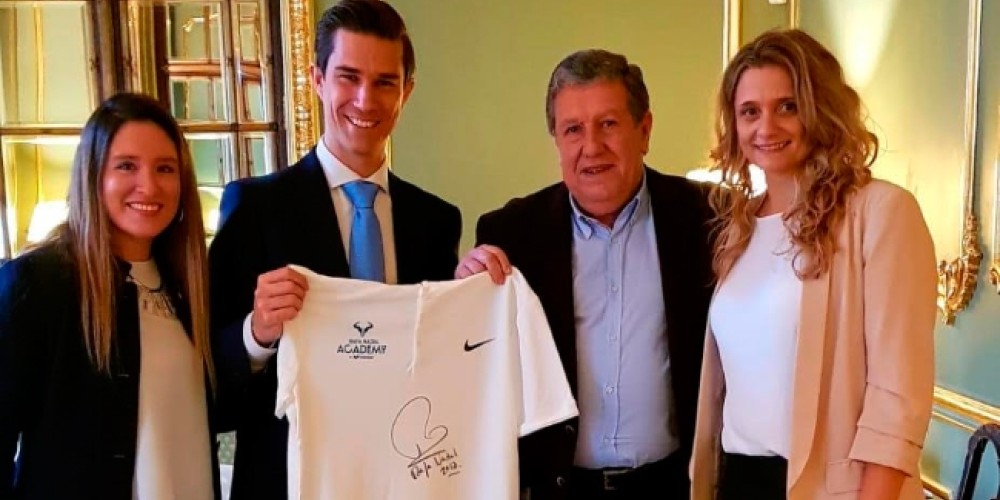  Argentina recibe a la Rafa Nadal Academy by Movistar 