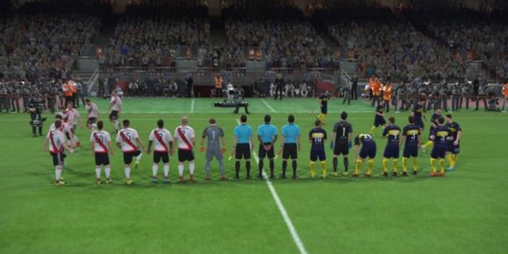 PES vs FIFA; as&iacute; lucen los jugadores de River y Boca en ambos juegos