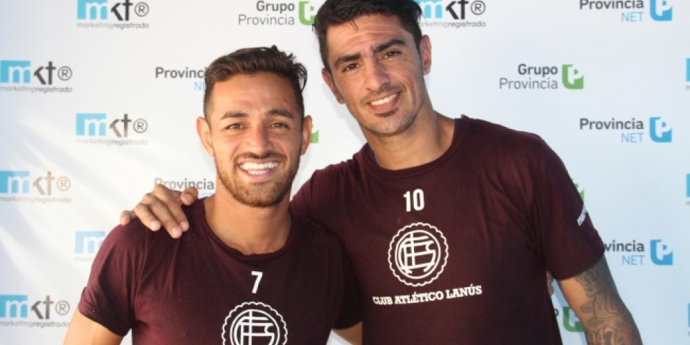 Román Marrínez, Lanús: "Lanús es particular. Las cosas están fantásticas con un plantel que aspira siempre a cosas lindas"